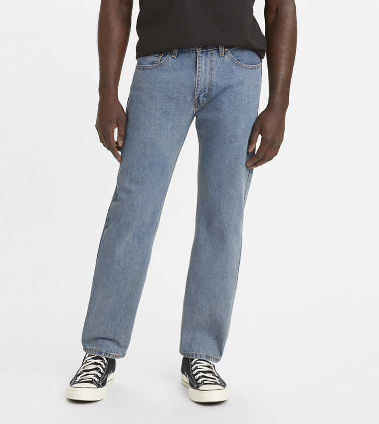 505™ Washed Straight Fit Jeans