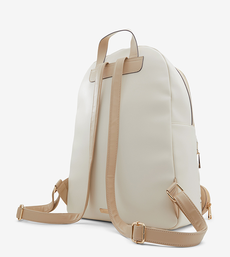 CALALASSI Quilted Backpack with Coin Pouch