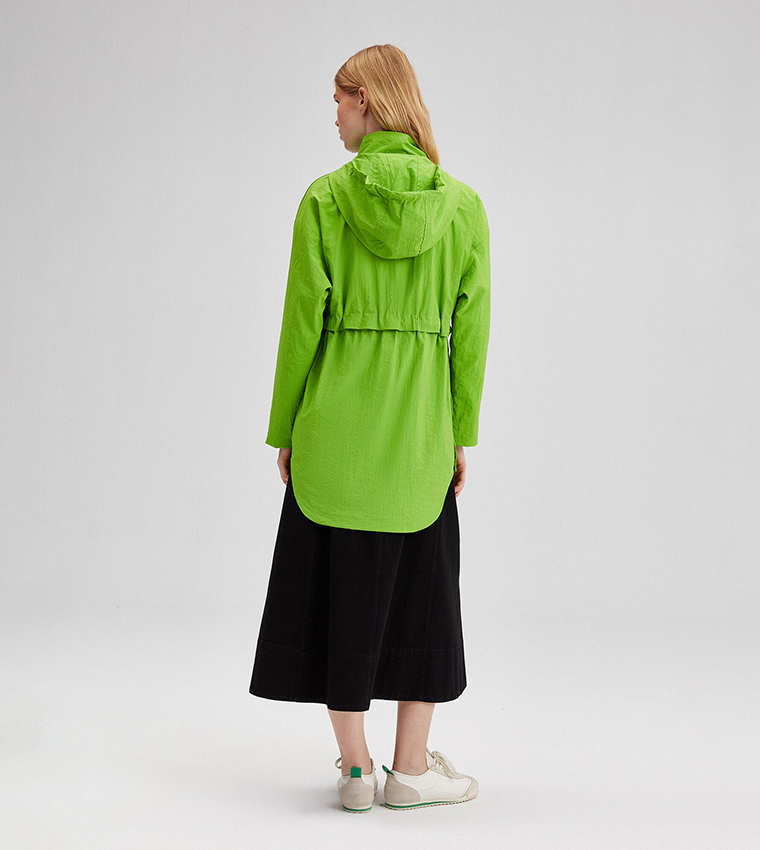 Oversized 2025 hooded raincoat