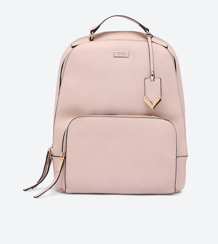 Buy Aldo Iberani Zip Around Dual Shoulder Strap Backpack Light Pink In Light Pink 6thStreet Qatar