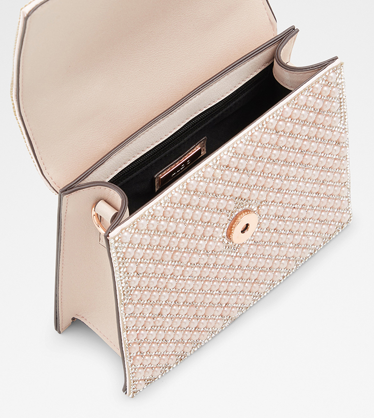 Buy Aldo Jereranna Embellished Top Handle Mini Bag In Pink 6thStreet Oman