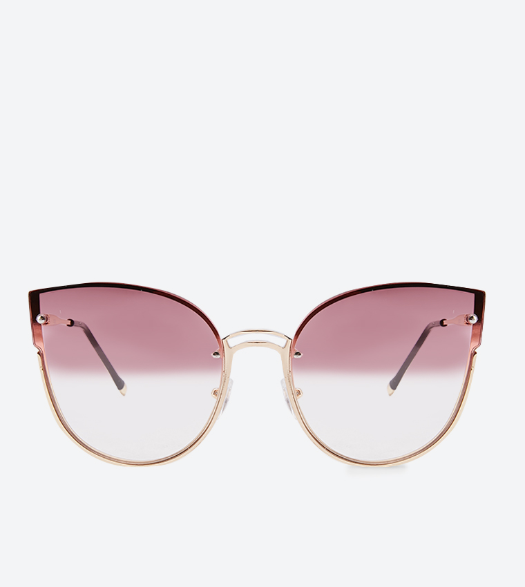 Eye shaped sunglasses best sale