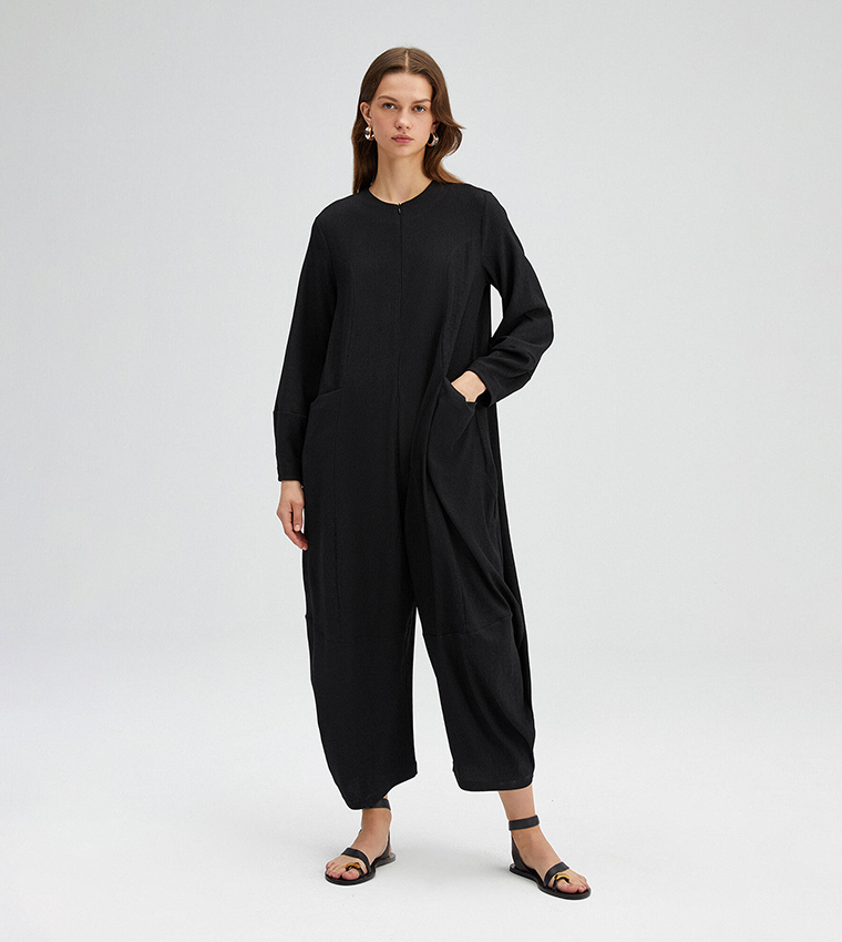 Baggy hotsell black jumpsuit