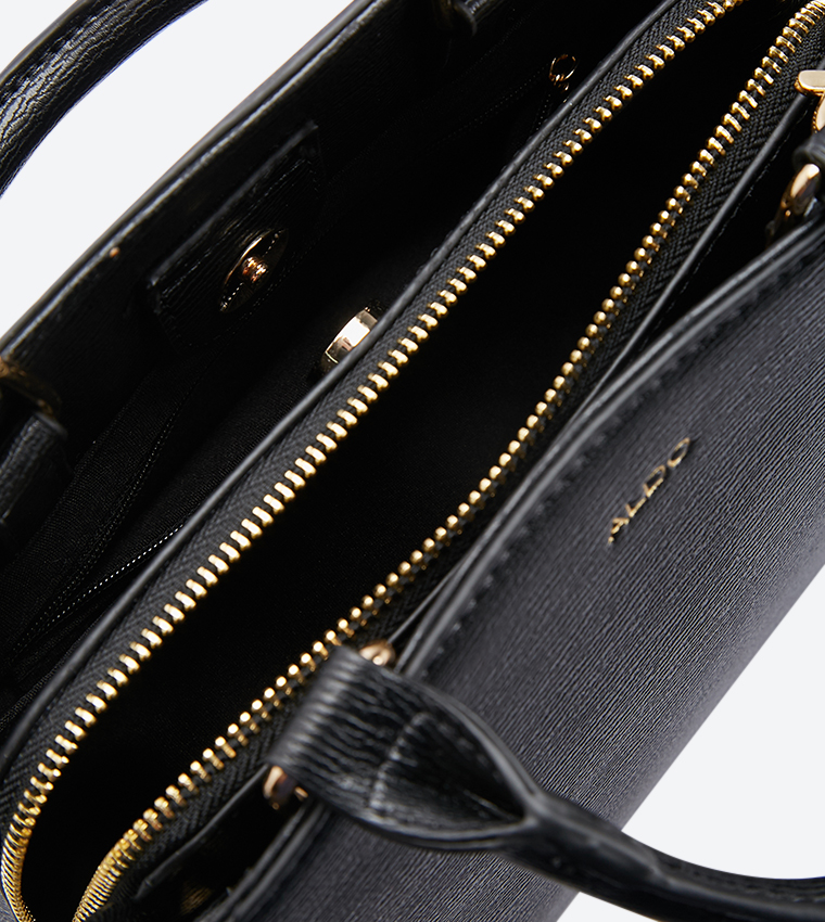 Buy Aldo Pom Pom Details Sevirelle Satchel Bag Black In Black 6thStreet UAE