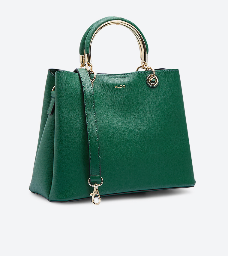 Top Handle Surgoine Tote Bag - Green