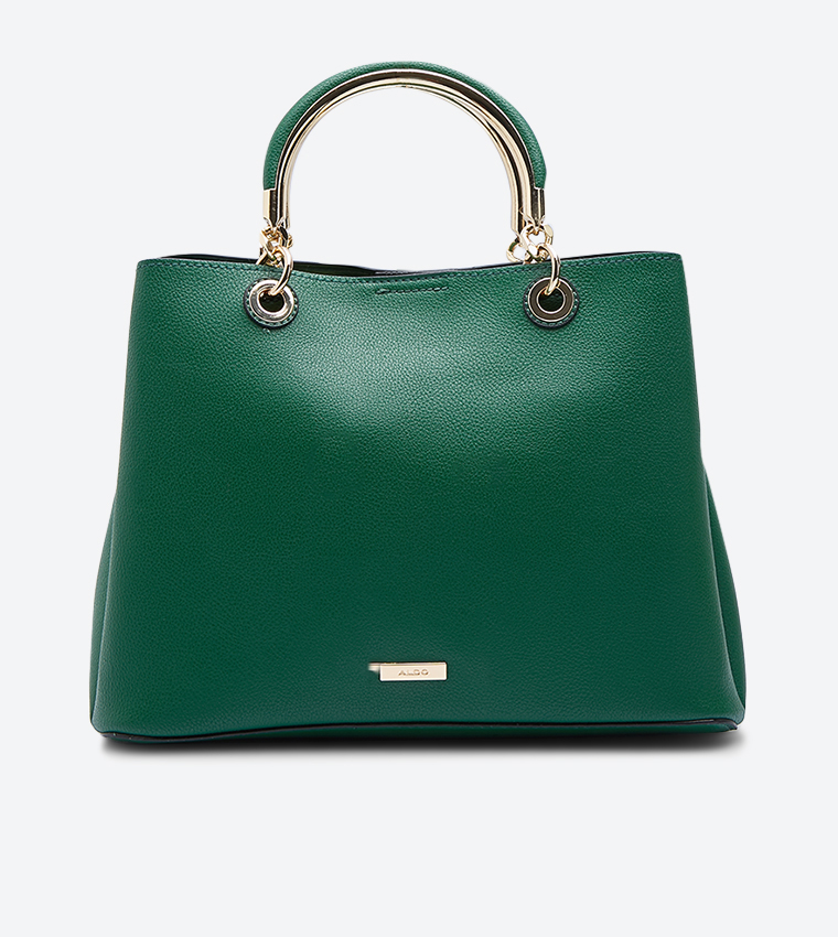 Top Handle Surgoine Tote Bag - Green