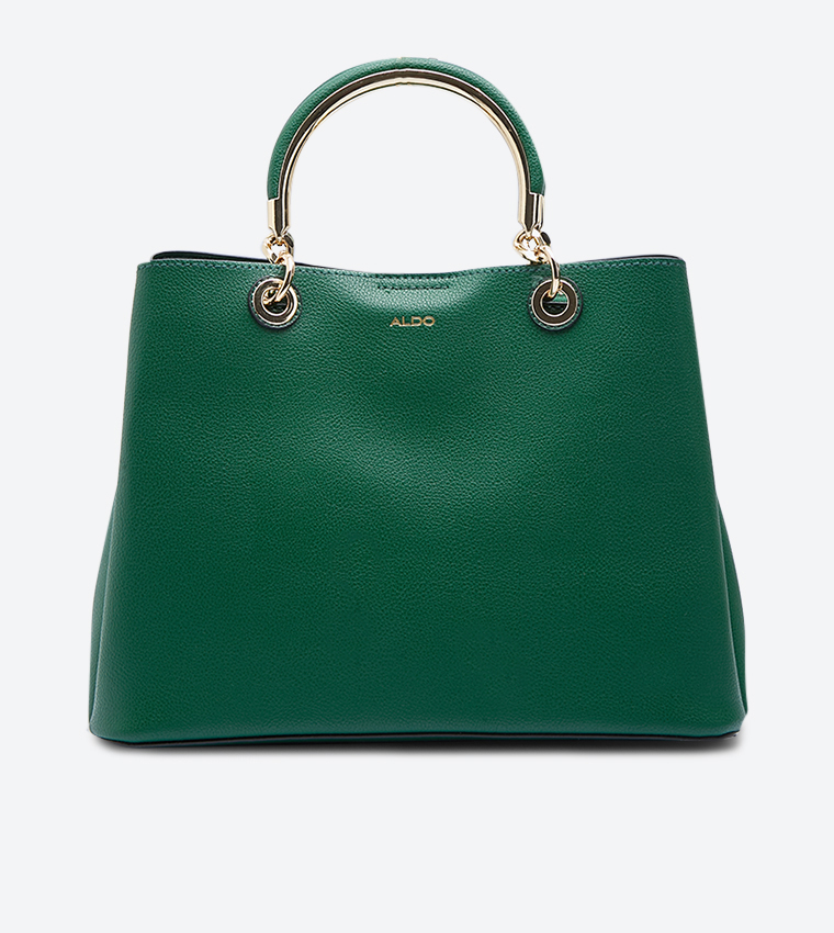 Top Handle Surgoine Tote Bag - Green