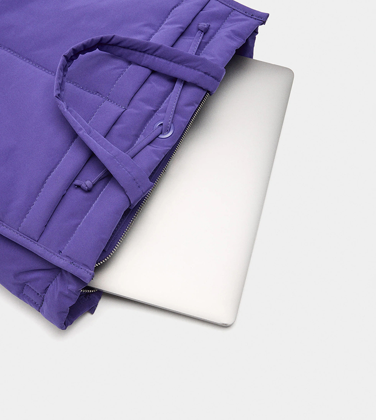 Quilted 13" Laptop Bag