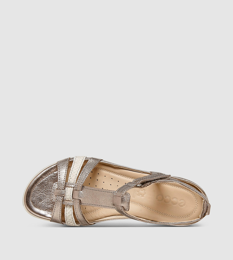 Metallic Ecco Sandals Warm Grey Metallic Ecco Sandale Flash Buy