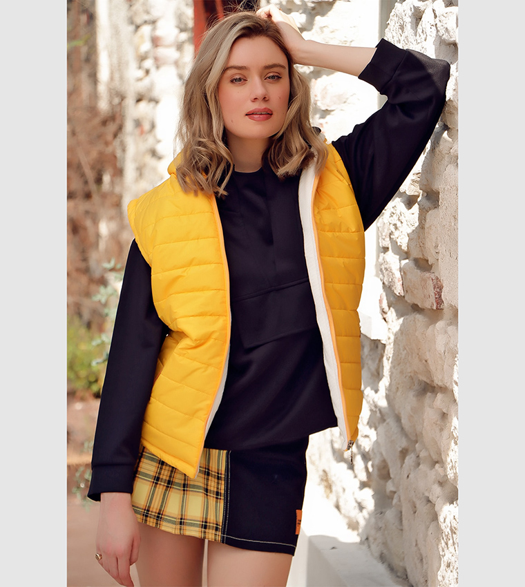 Buy Trend Alaçatı Stili Parachute Fabric Hooded Thermal Inflatable