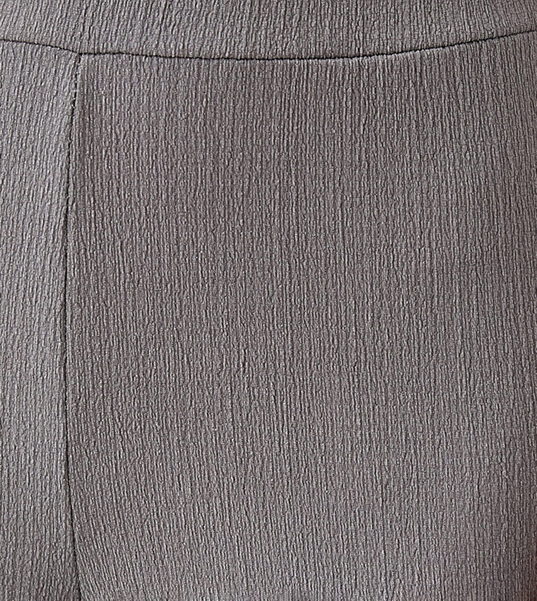 Solid Wide Leg Trousers