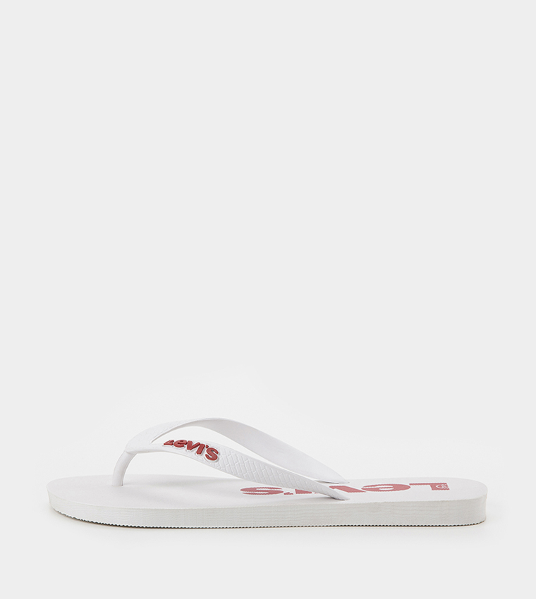 Logo Print Flip-Flops