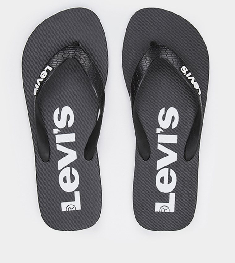 Logo Print Flip-Flops