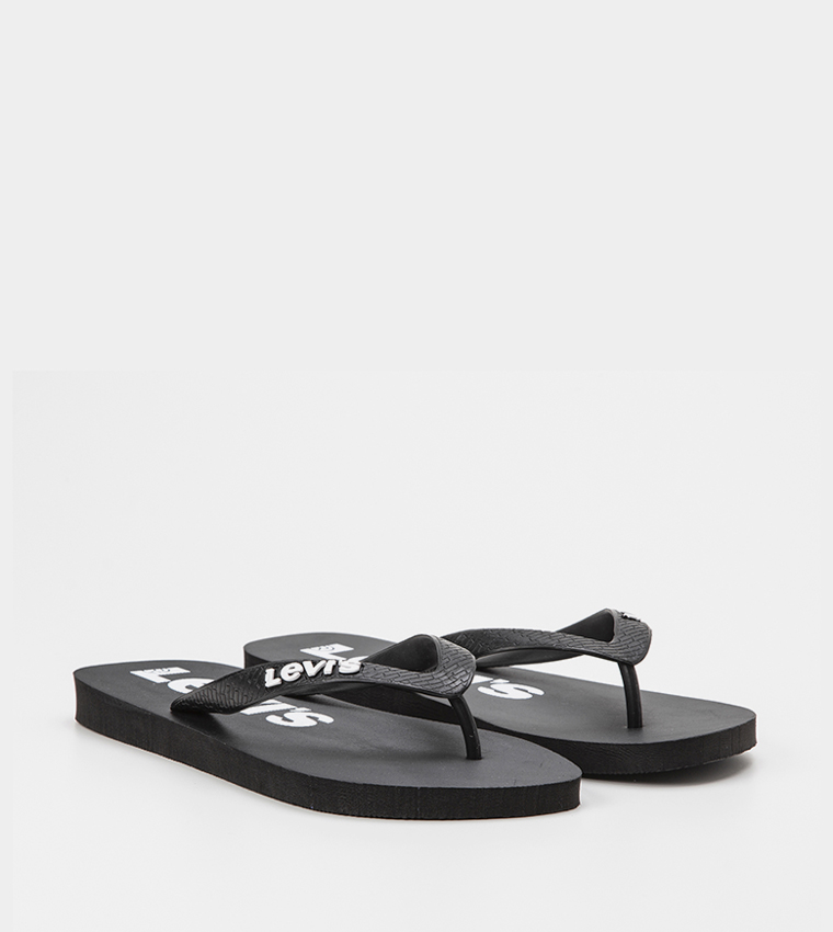 Logo Print Flip-Flops