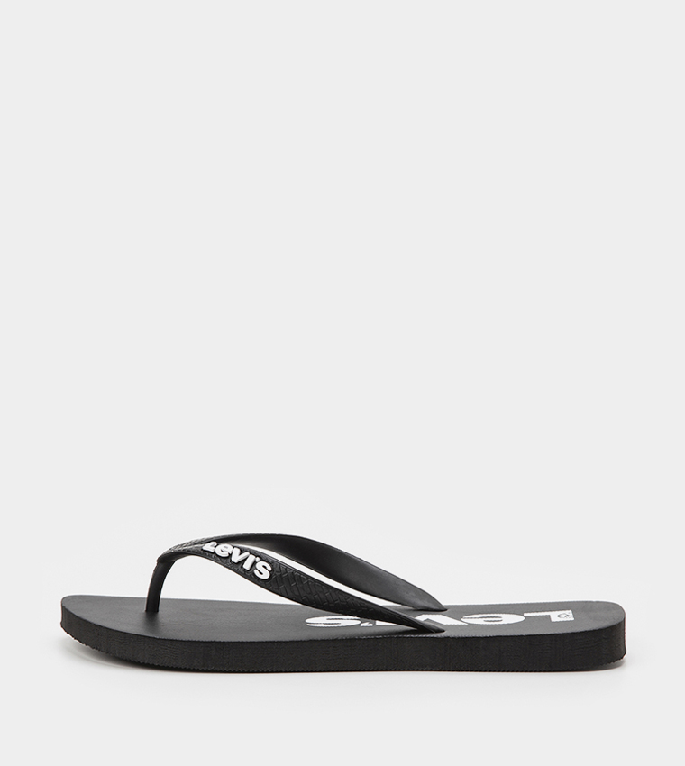 Logo Print Flip-Flops