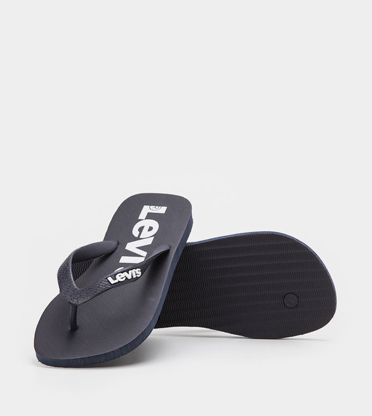 Logo Print Flip-Flops