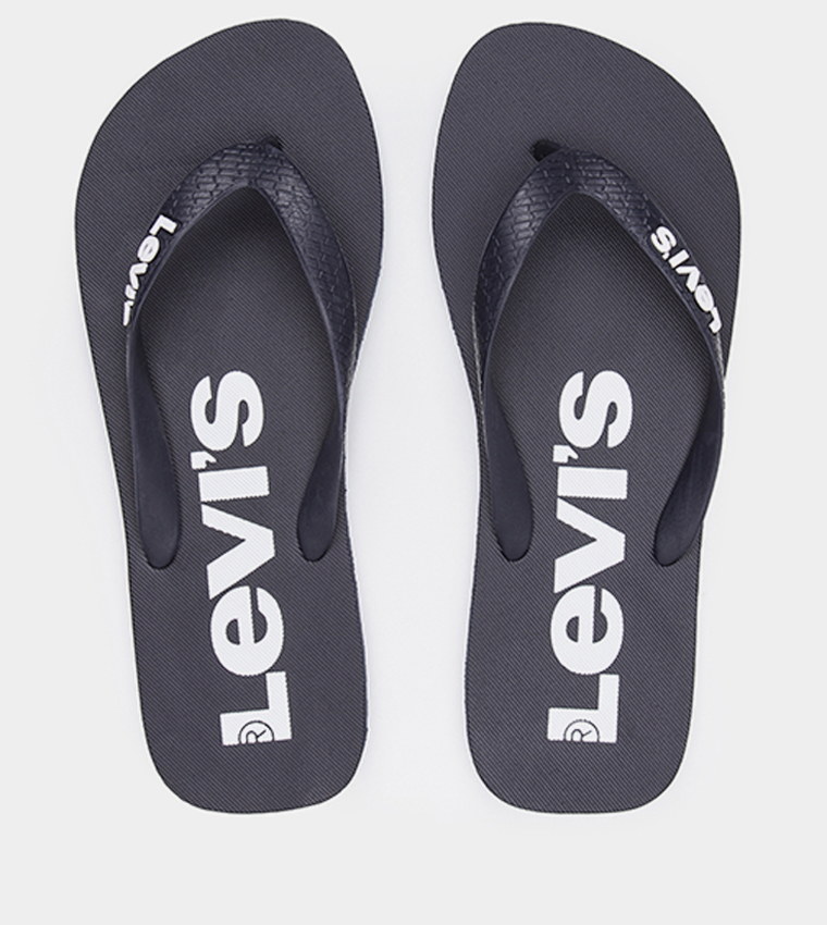 Logo Print Flip-Flops