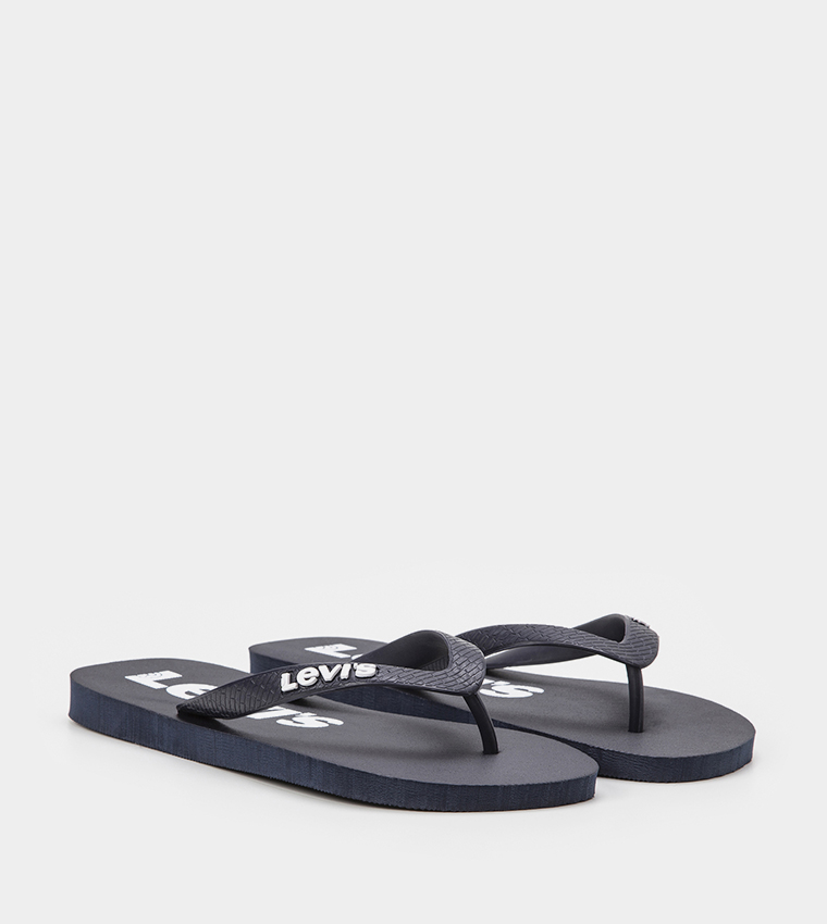 Logo Print Flip-Flops