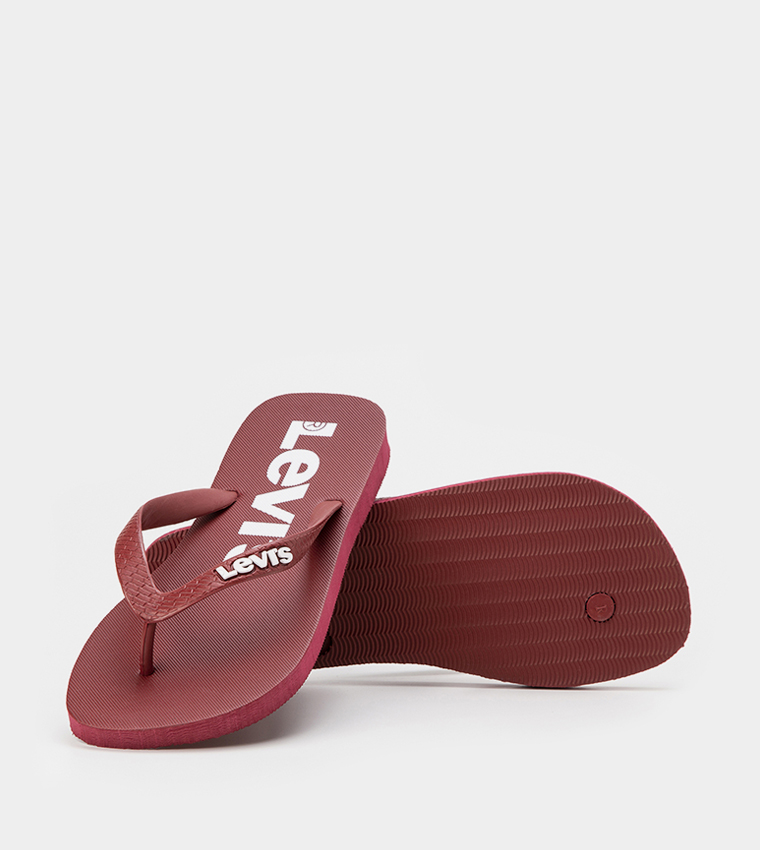 Logo Print Flip-Flops