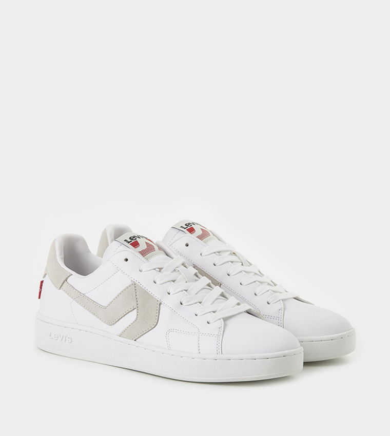 Contrast Trim Sneakers