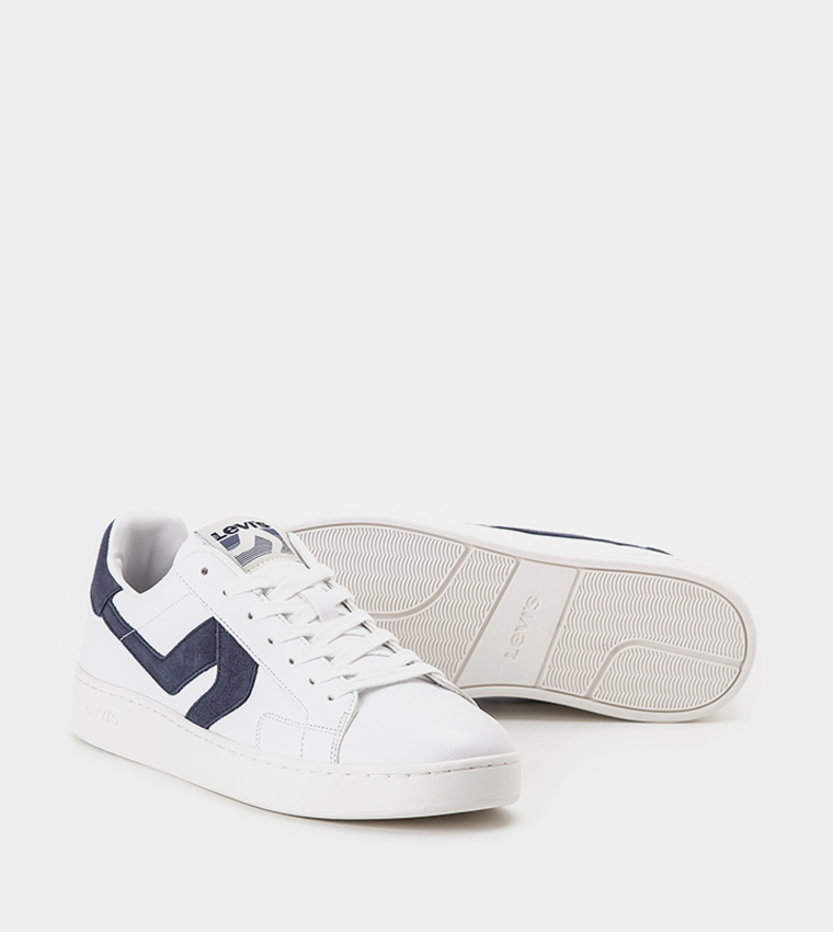 Contrast Trim Sneakers