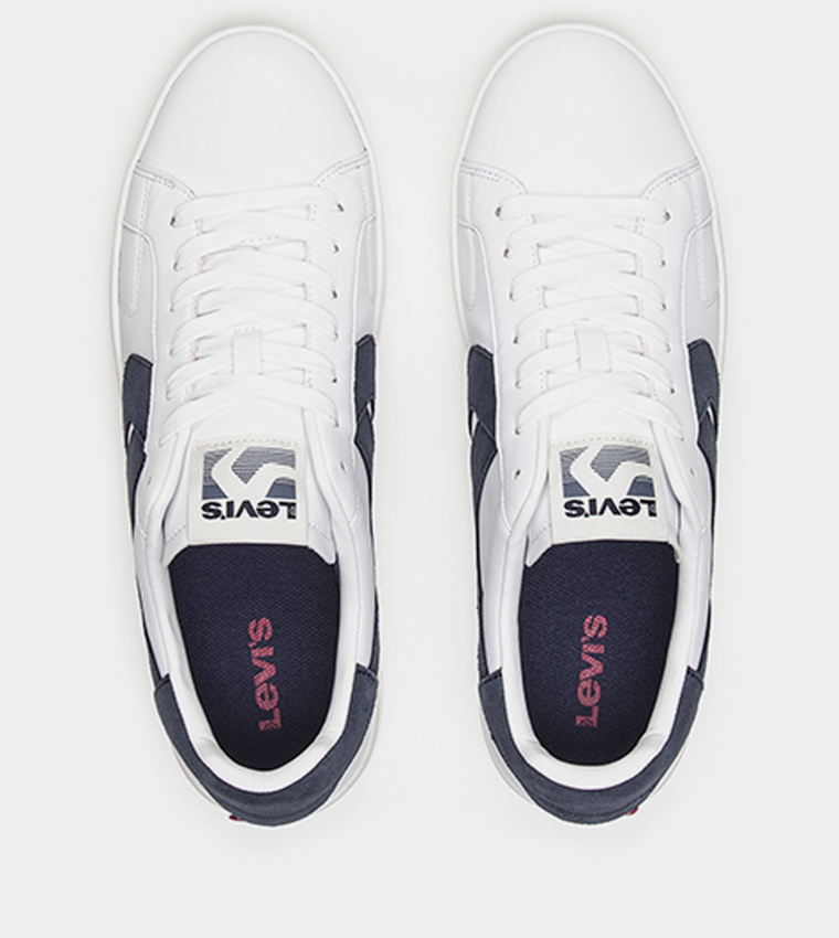 Contrast Trim Sneakers