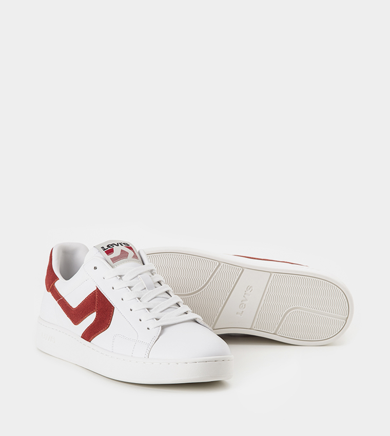 Contrast Trim Sneakers