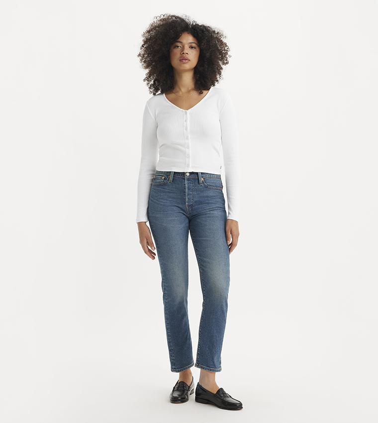 WEDGIE Faded Straight Fit Jeans
