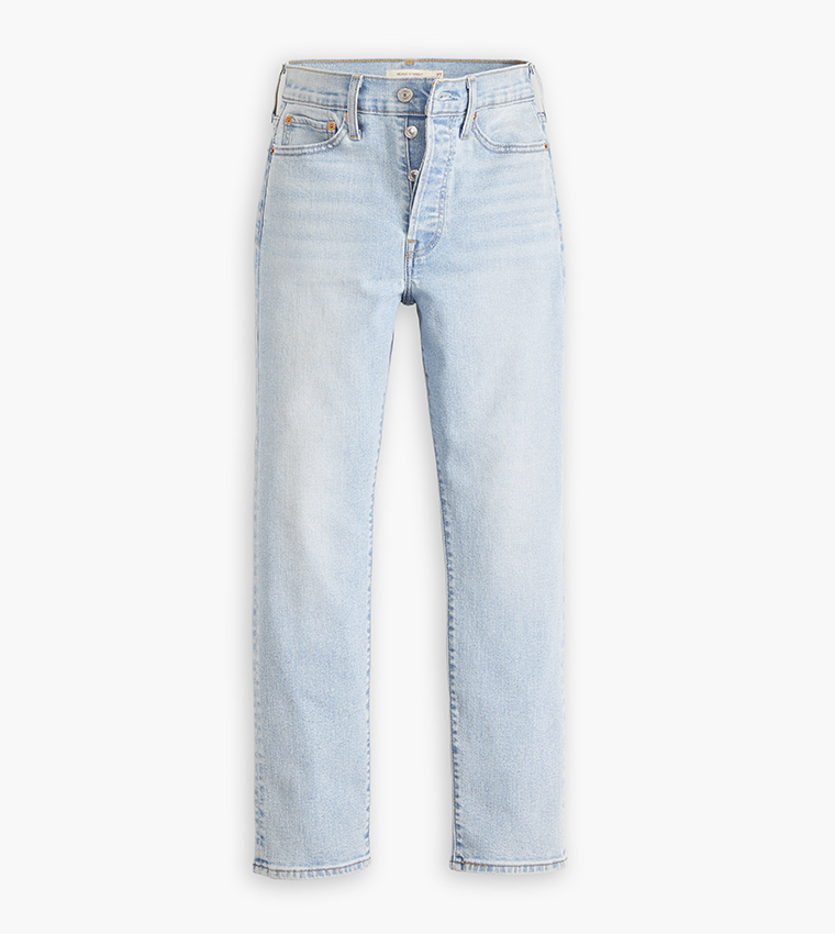 WEDGIE Faded Straight Fit Jeans