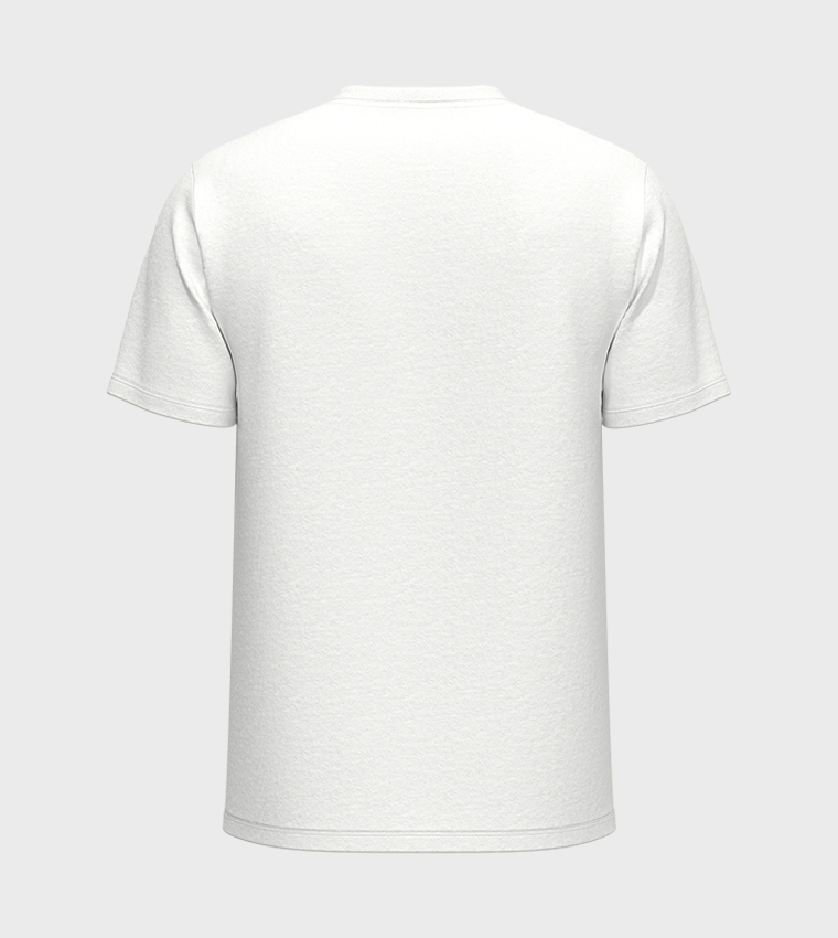 Logo Detail Housemark V-Neck T-Shirt