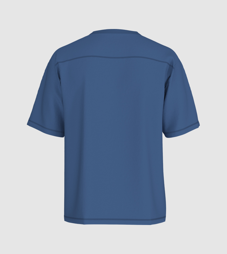 Graphic Printed V-Neck T-Shirt