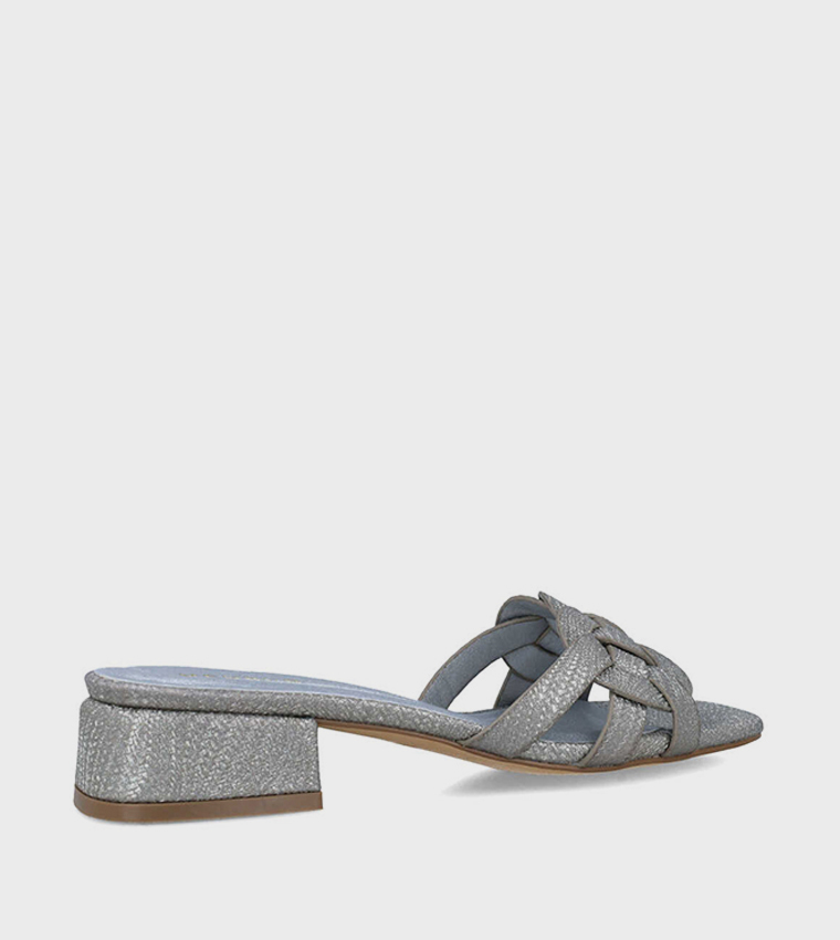 Open Toe Low Heel Sandals