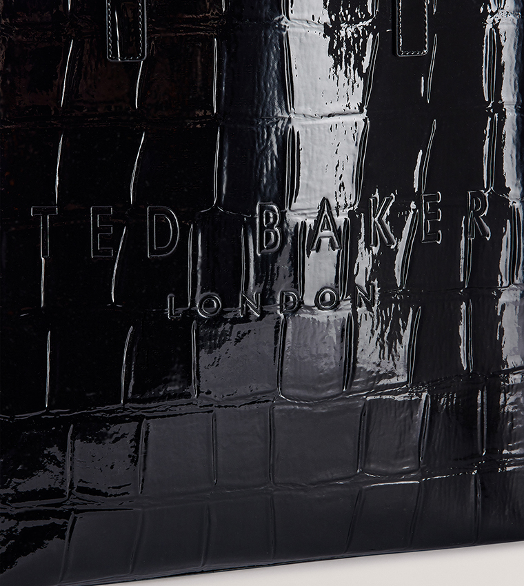 CROCCON Textured Tote Bag