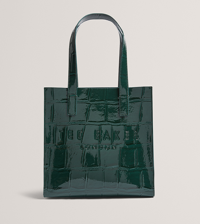 REPTCON Croc Textured Mini Tote Bag