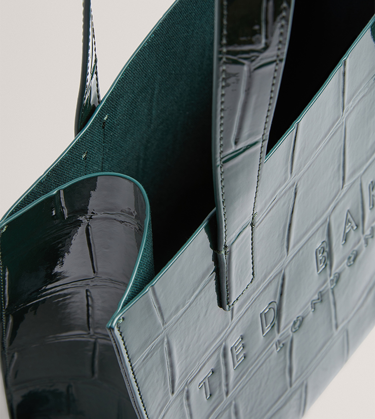 REPTCON Croc Textured Mini Tote Bag