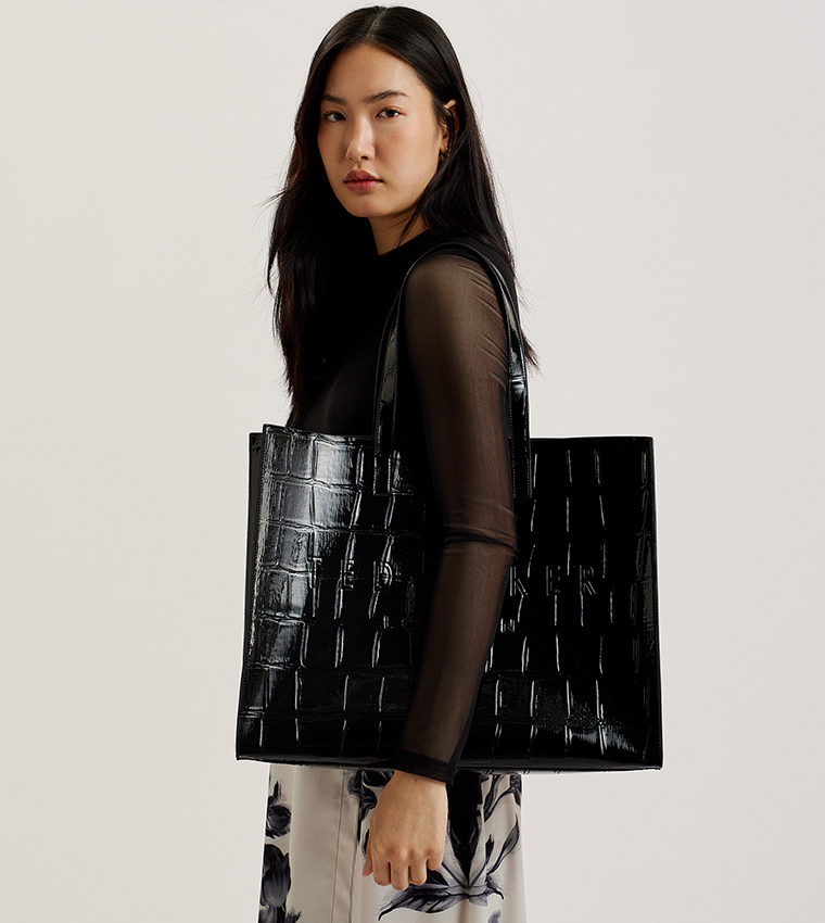 ALLICON Textured Tote Bag