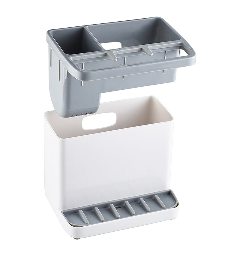 Buy Lakeland Ilo Sink Tidy Bright White/Grey Multi In Multiple Colors