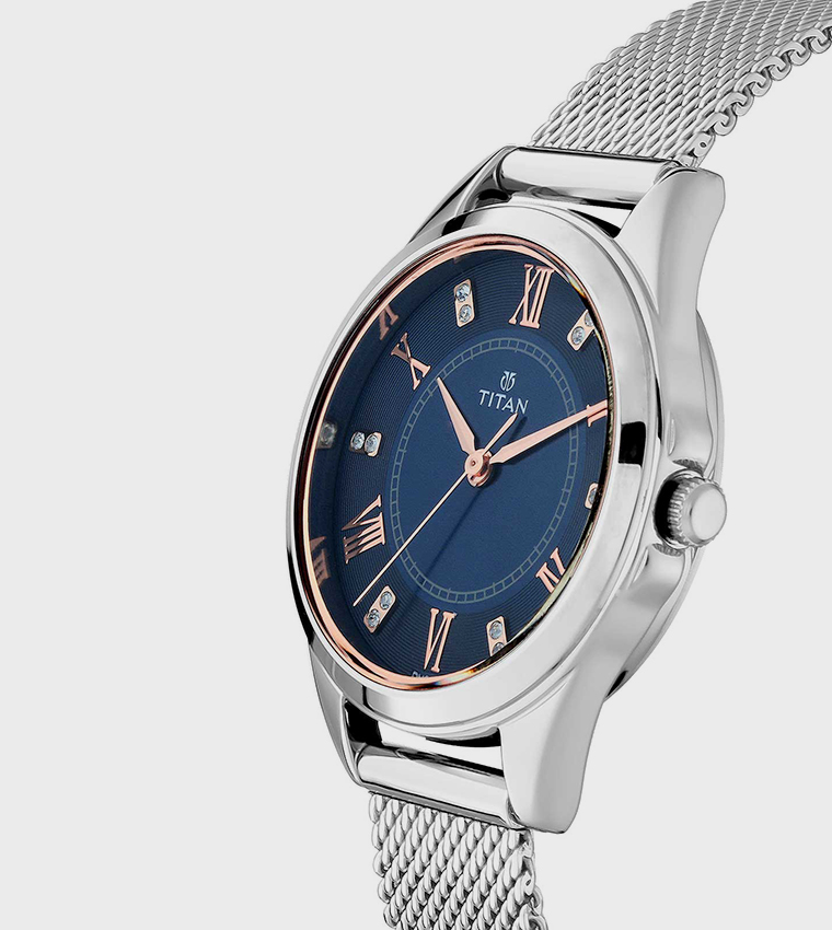 Sparkle Blue Dial Analog Watch