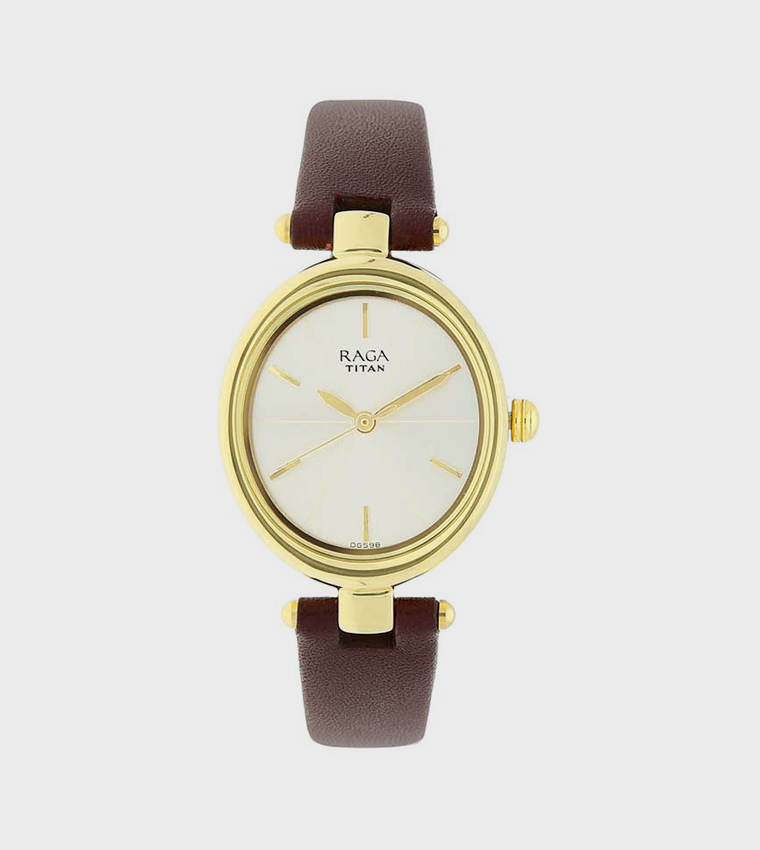 Raga Viva Champagne Dial Analog Watch