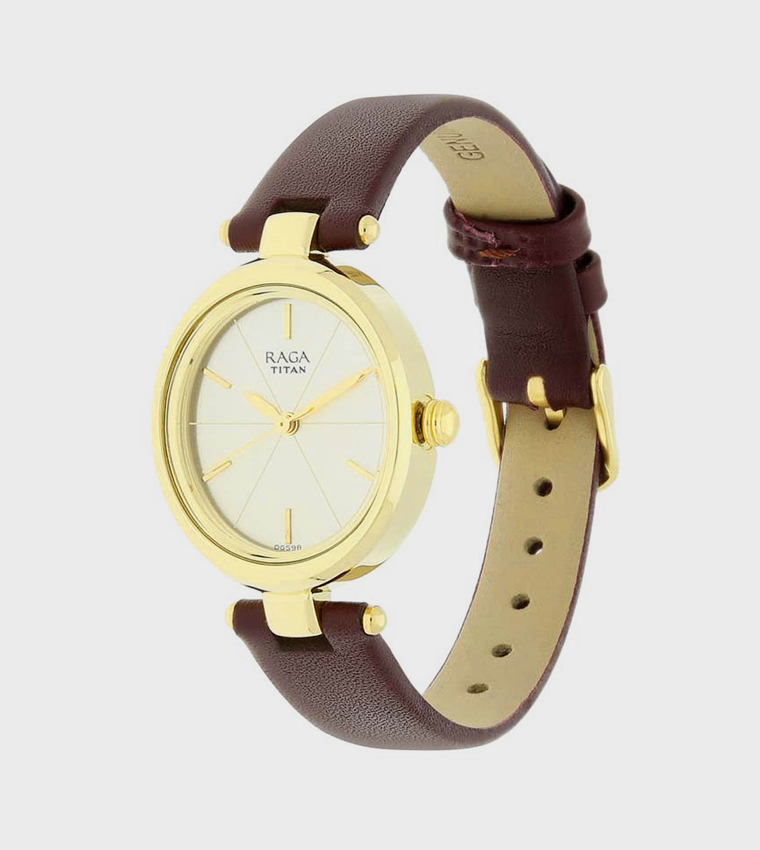 Raga Viva Champagne Dial Analog Watch