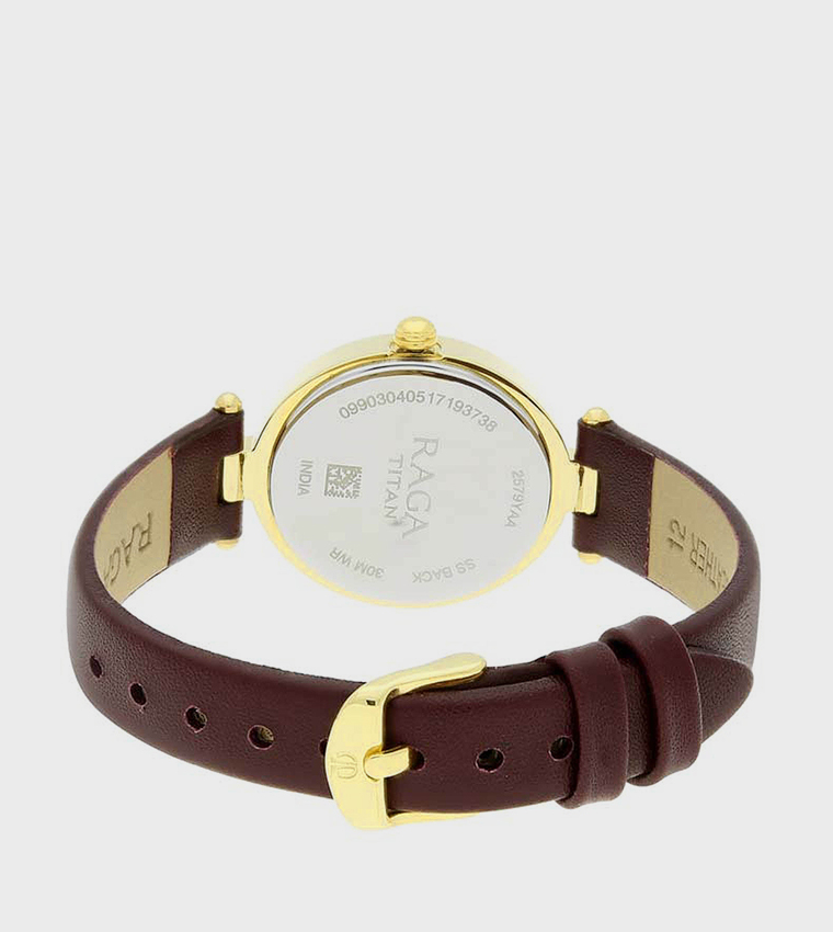 Raga Viva Champagne Dial Analog Watch