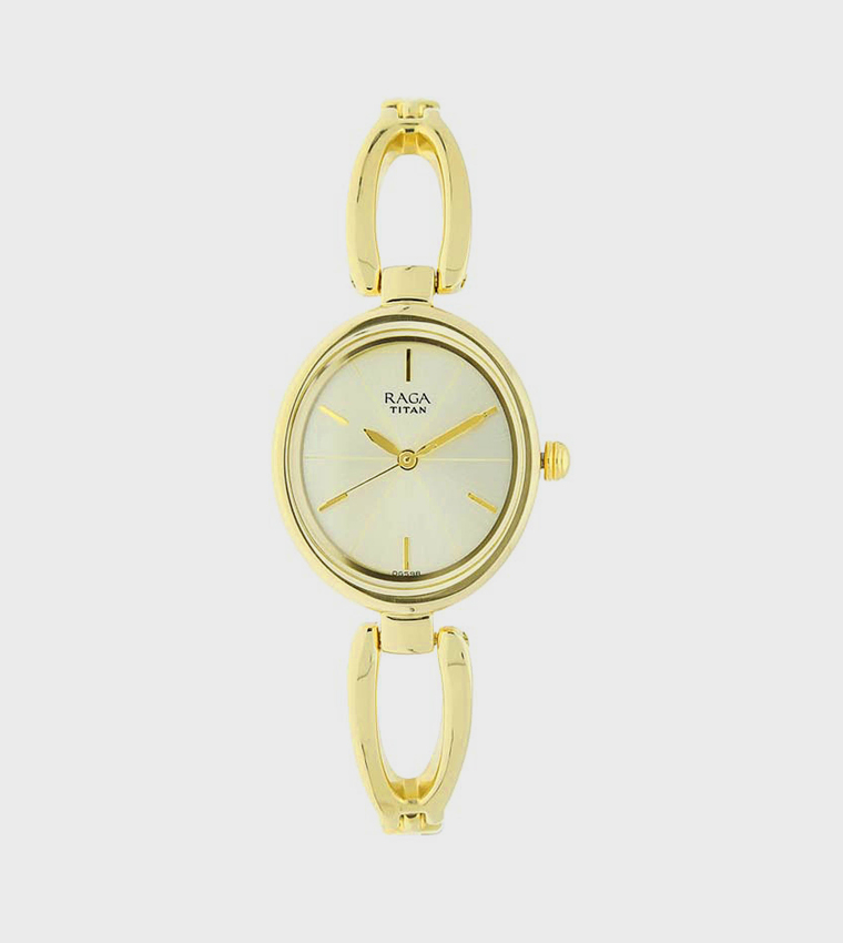 Raga Viva Champagne Dial Analog Watch