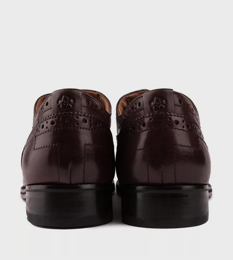 AMAISS Almond Toe Brogue Shoes