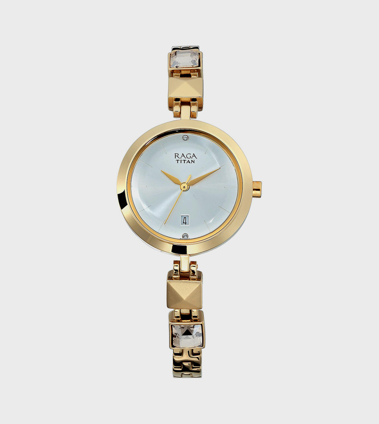 Raga Viva Silver Dial Analog Watch