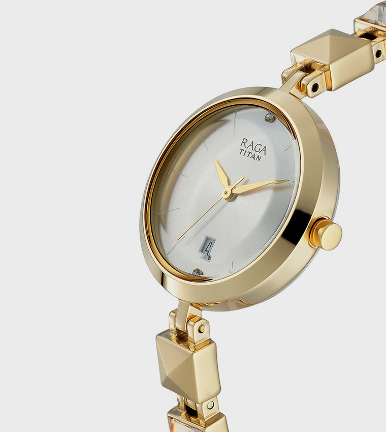 Raga Viva Silver Dial Analog Watch