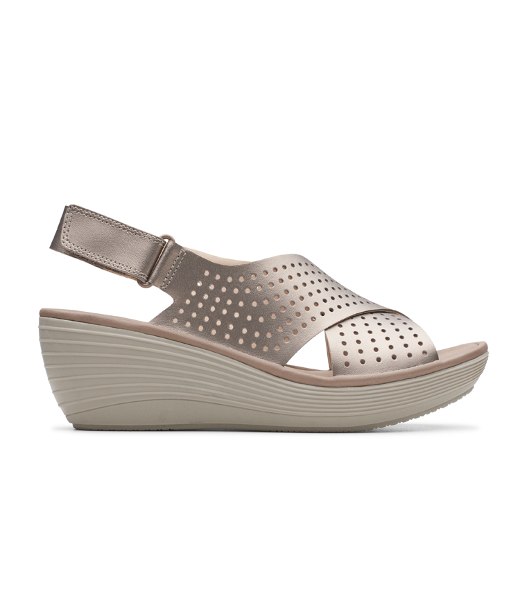 Clarks women's reedly variel cheap wedge sandal