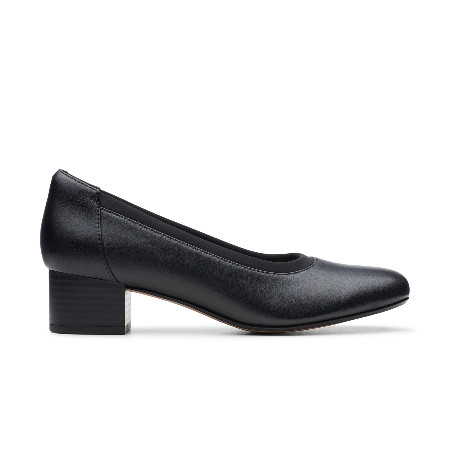 Buy Clarks Chartli Fame Block Heel Pumps In Black 6thStreet UAE