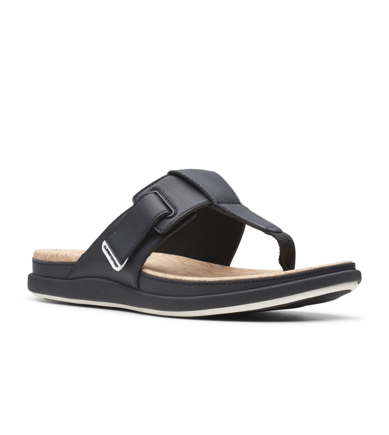 Buy Clarks Step June Reef Flat Sandals In Black 6thStreet Bahrain