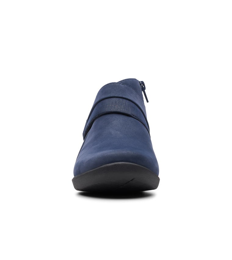 Buy Clarks Sillian Rani Flat Boots In Blue 6thStreet Bahrain