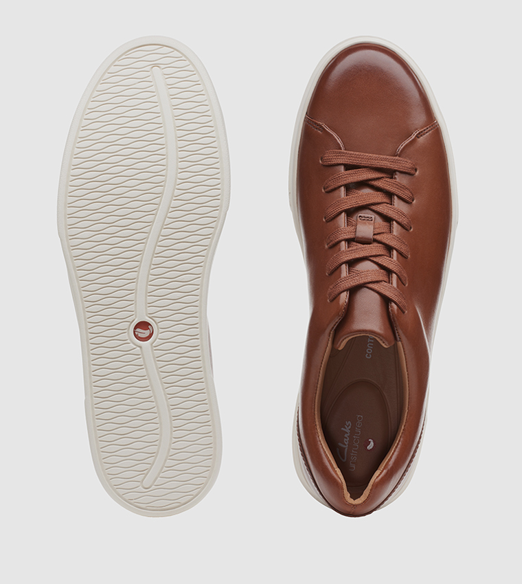 Buy Clarks UN Costa Lace Up Casual Shoes In Brown 6thStreet Qatar